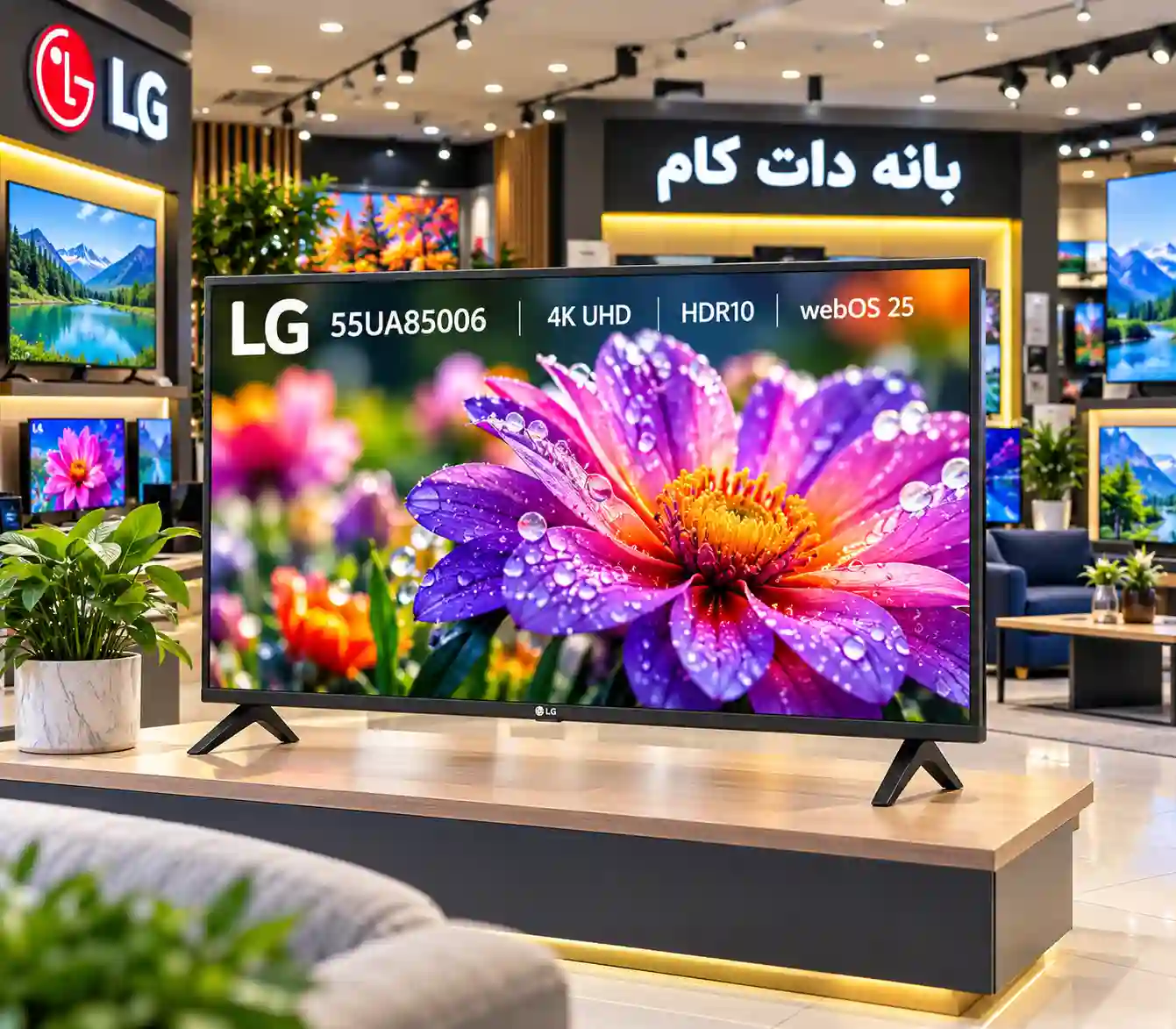 خرید تلویزیون ال جی 55UA85006