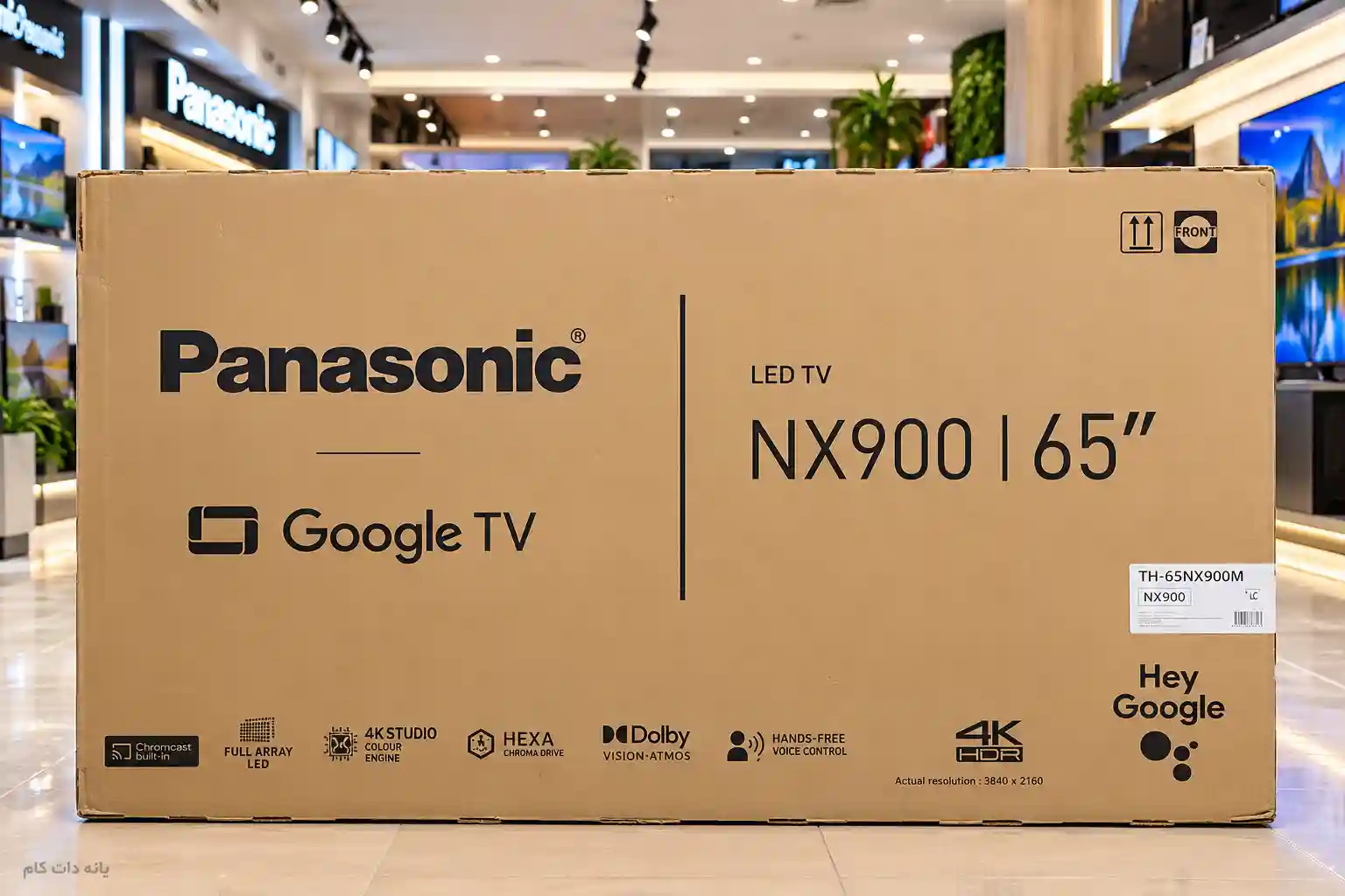 کارتن تلویزیون پاناسونیک 65NX900