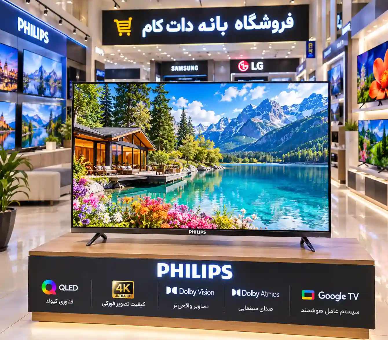 خرید تلویزیون فیلیپس 86PQT8530