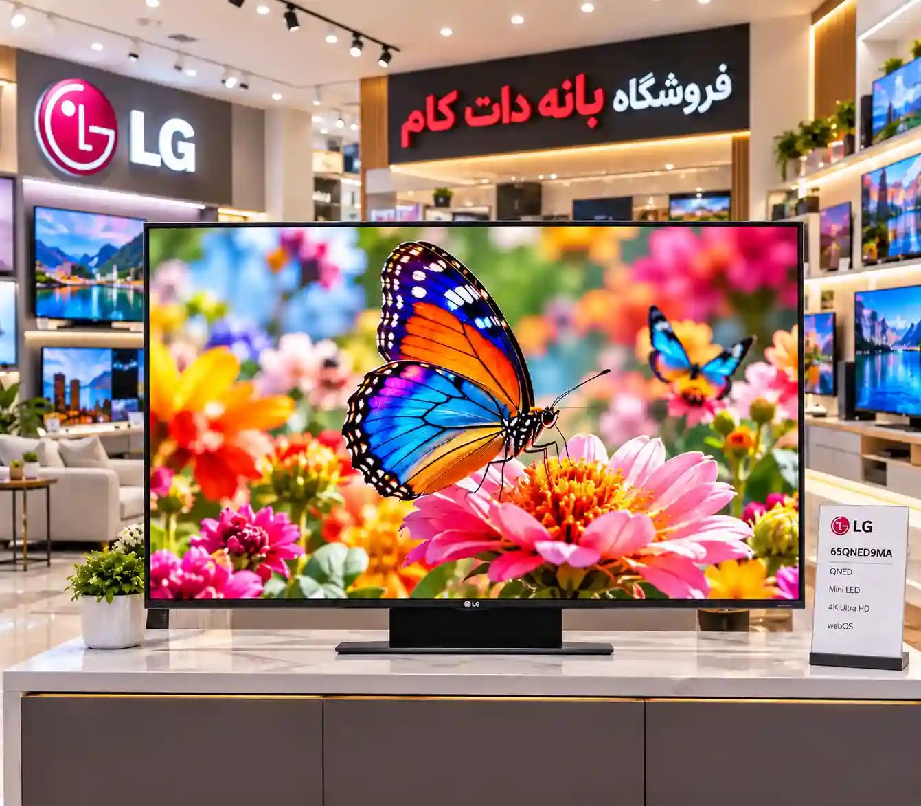 خرید تلویزیون ال جی 65QNED9MA