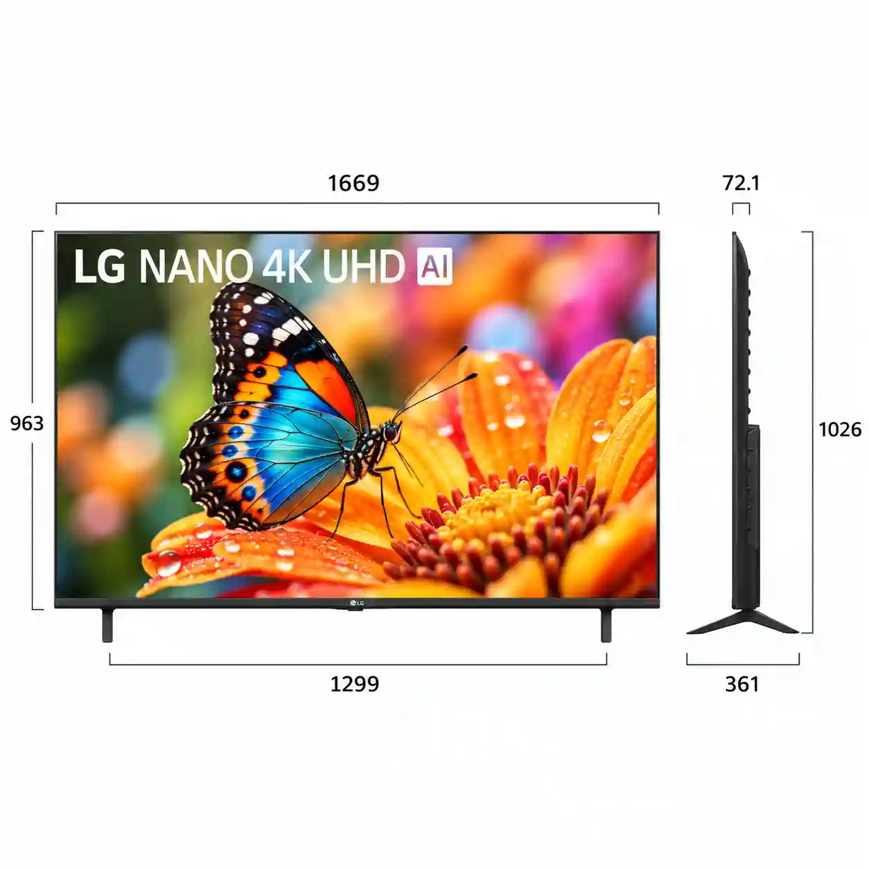 تلویزیون ال جی 75NU850C