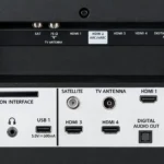 پشت تلویزیون فیلیپس 75PUS9010