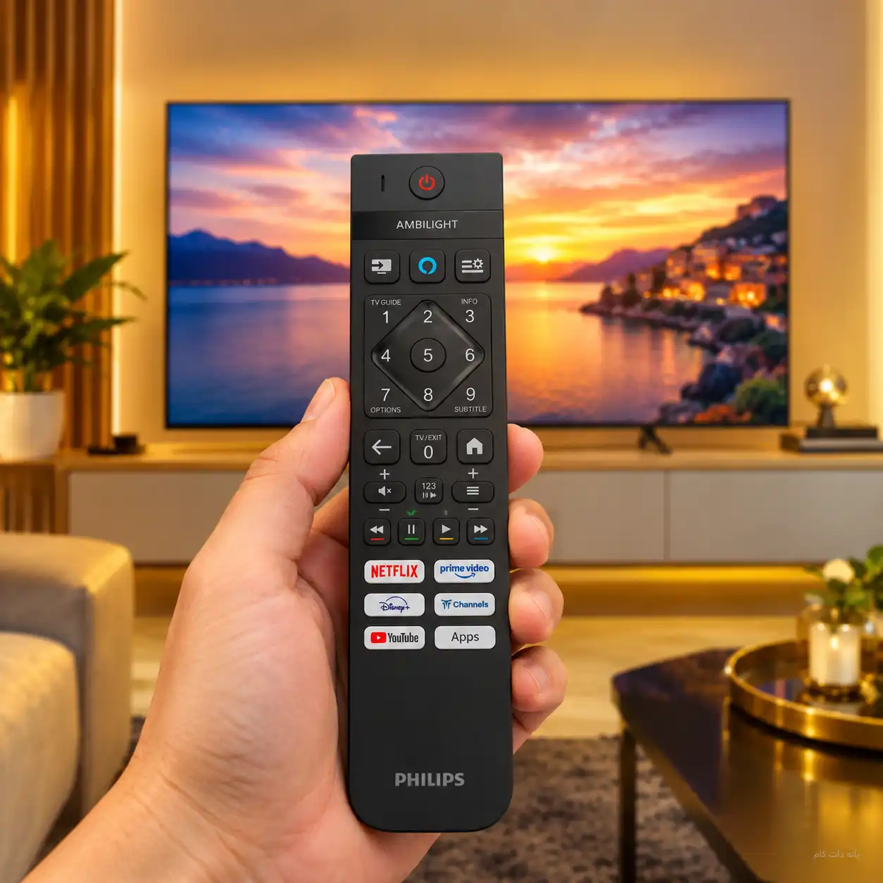 کنترل تلویزیون فیلیپس 75PUS9010