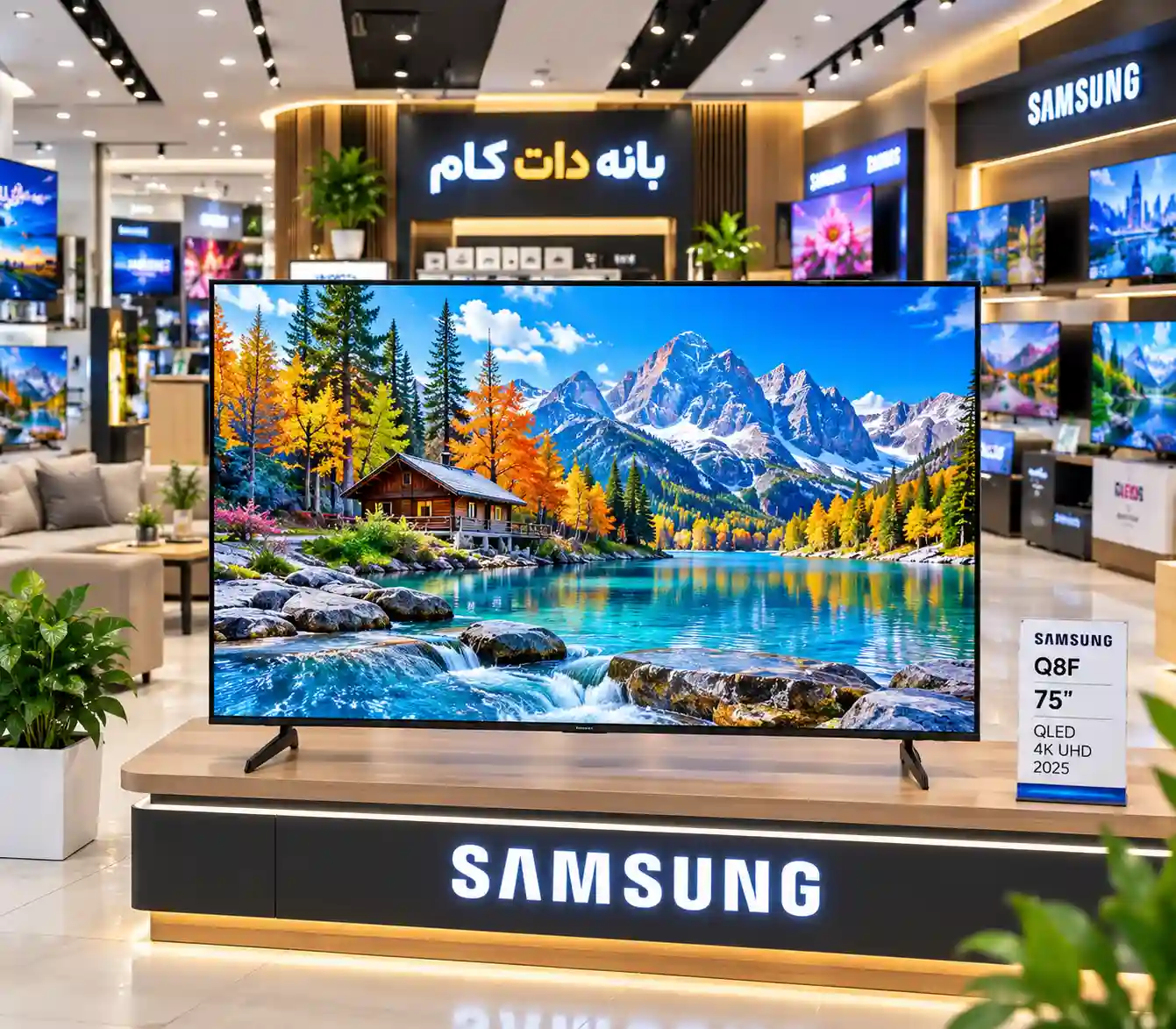 خرید تلویزیون سامسونگ 75Q8F
