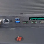 پشت تلویزیون شیائومی 75S MINI PRO 2026