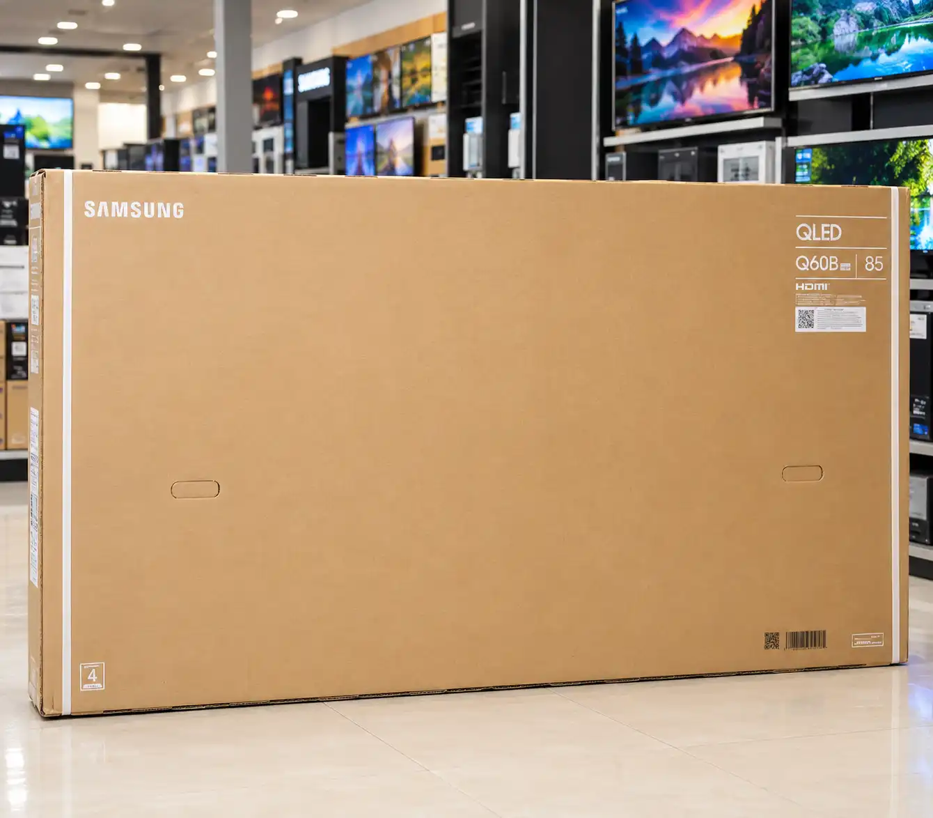 کارتن تلویزیون سامسونگ 85Q60D