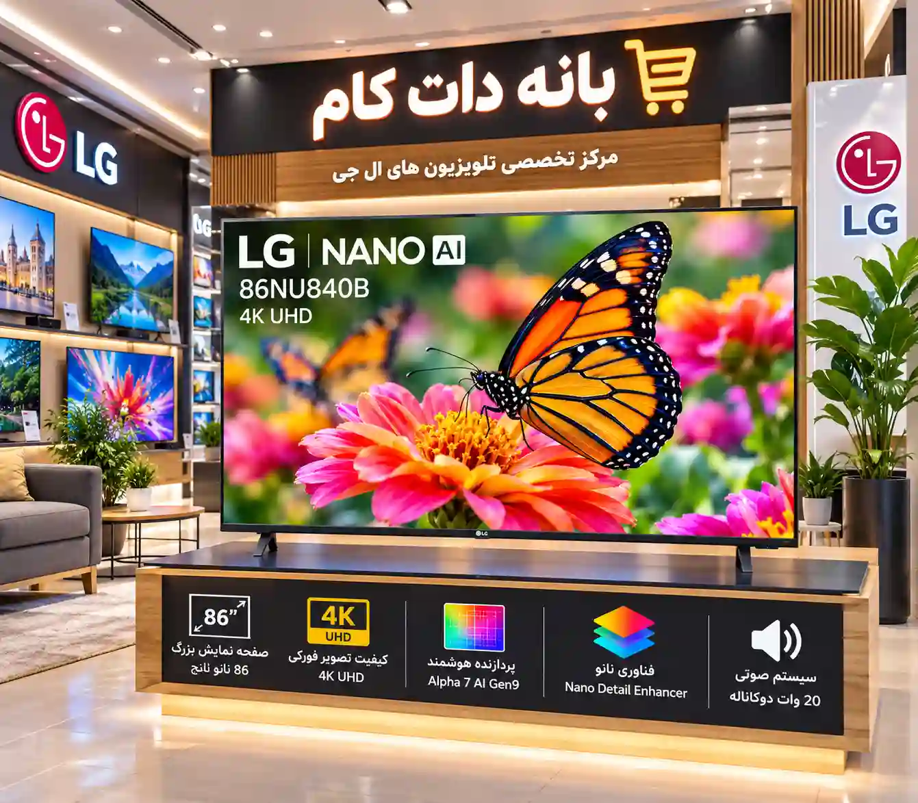 تلویزیون 86NU840B