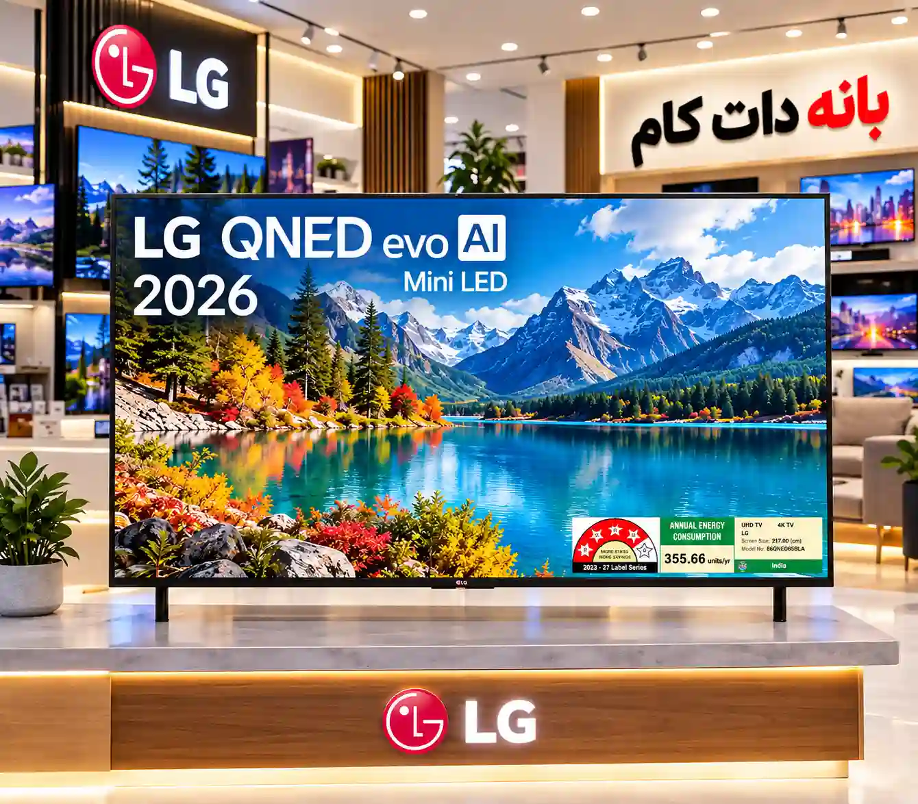 خرید تلویزیون ال جی 86QNED85B