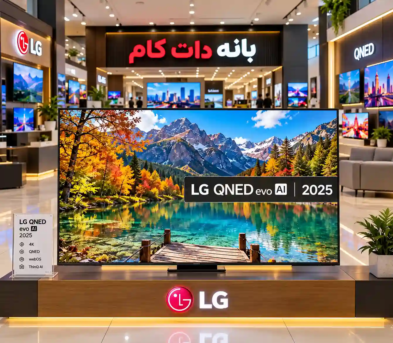 قیمت تلویزیون ال جی 86QNED9MA