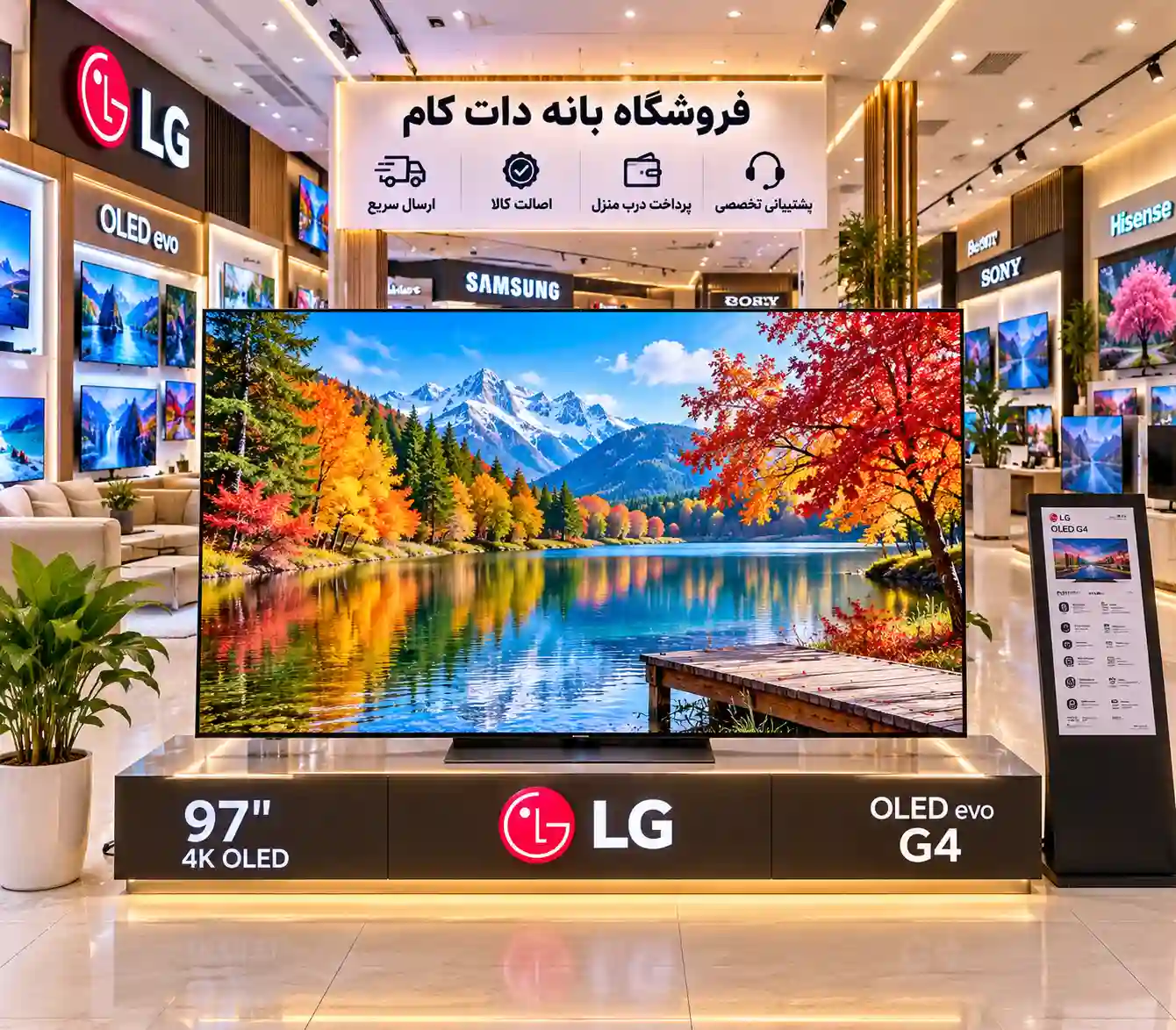خرید تلویزیون ال جی 97G4 اولد