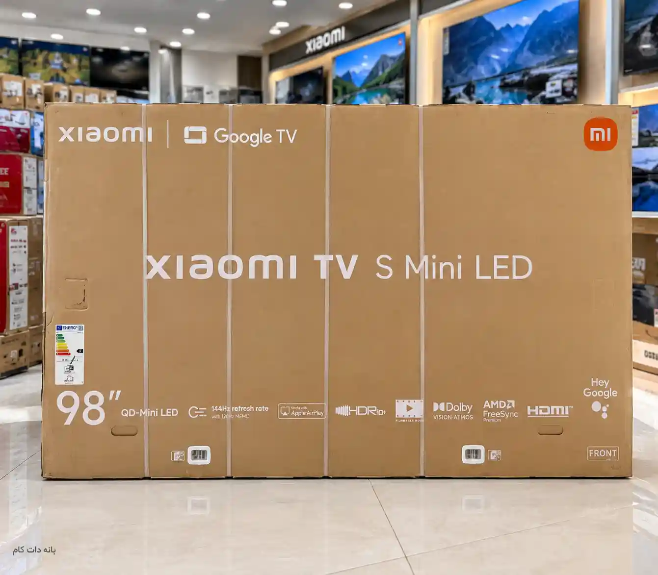 کارتن تلویزیون شیائومی 98S MINI 2026