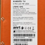 برچسب تلویزیون شیائومی 98S MINI 2026