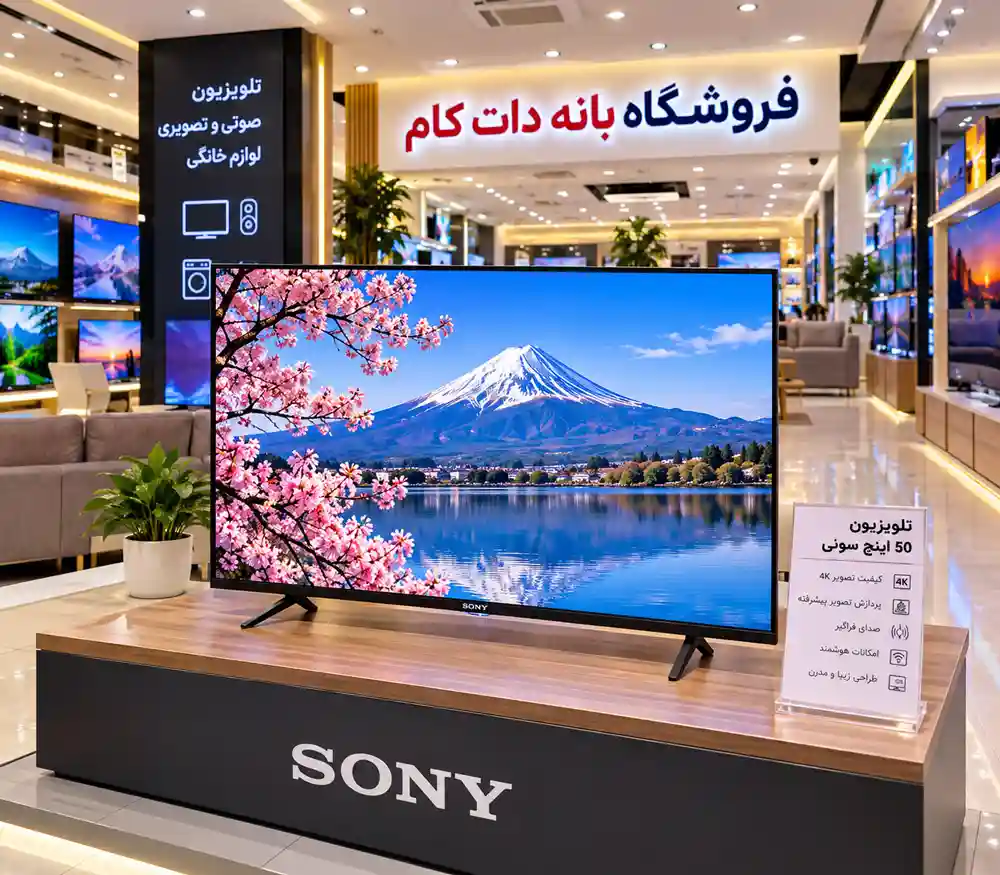 تلويزيون سونی پنجاه اینچ<br />